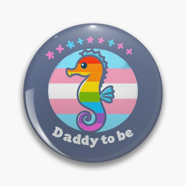 Item preview, Trans Seahorse Dad - Daddy to Be designed and sold by Vkinsify.
