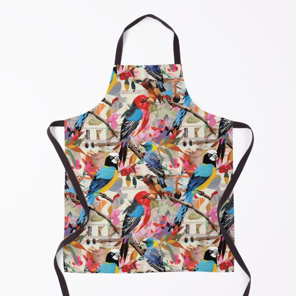 Item preview, Collaged Birds Digital Pattern designed and sold by zolarche.