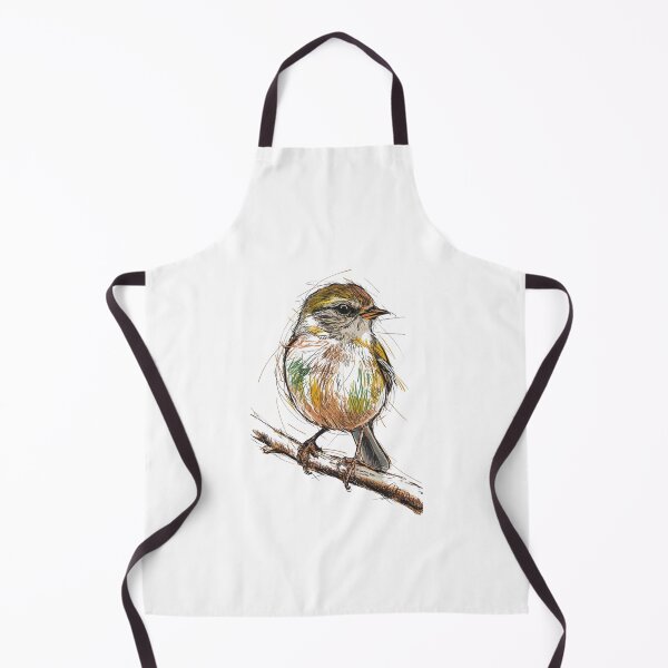Item preview, Whimsical Nature little cute green Bird  designed and sold by Optrix Studio	.