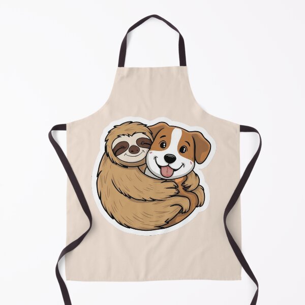 Item preview, Cute Sloth and Dog Friends for Pets Lover designed and sold by Laugh-Lines.