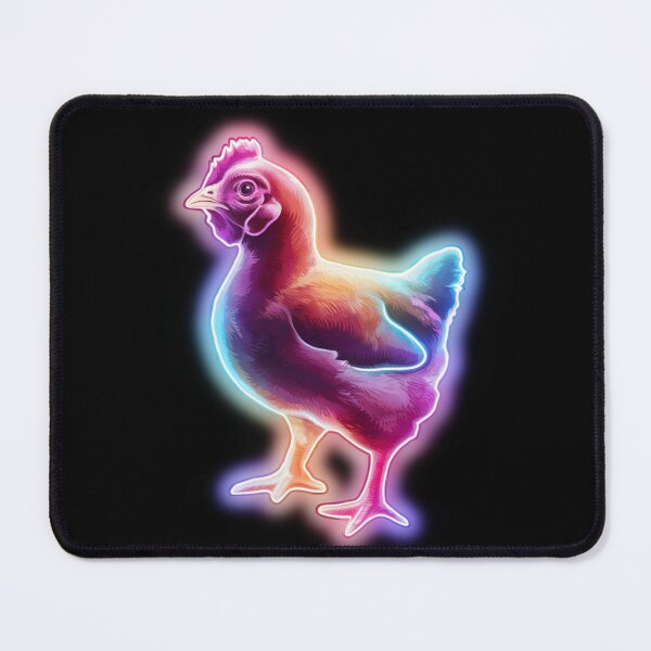 Item preview, Small Young Little Cute Baby Chicken Neon designed and sold by JackJacek.