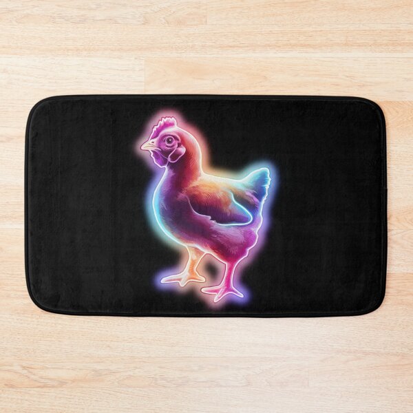 Item preview, Small Young Little Cute Baby Chicken Neon designed and sold by JackJacek.