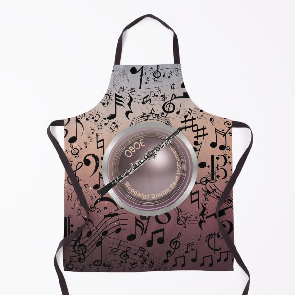 Item preview, OBOE Music Everywhere Original Graphic Artwork designed and sold by BrightrDayMusicArt.