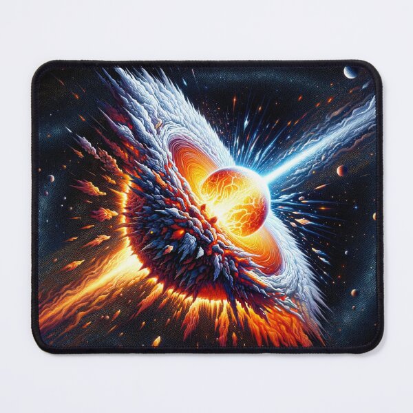 Item preview, Magnificent Universe - Neutron Star Ripping Apart Another Star designed and sold by janarspixels.