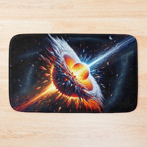 Item preview, Magnificent Universe - Neutron Star Ripping Apart Another Star designed and sold by janarspixels.