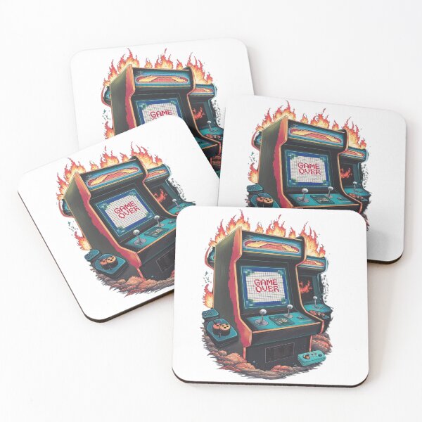 Item preview, Game over vintage Arcade designed and sold by KreativKulture.