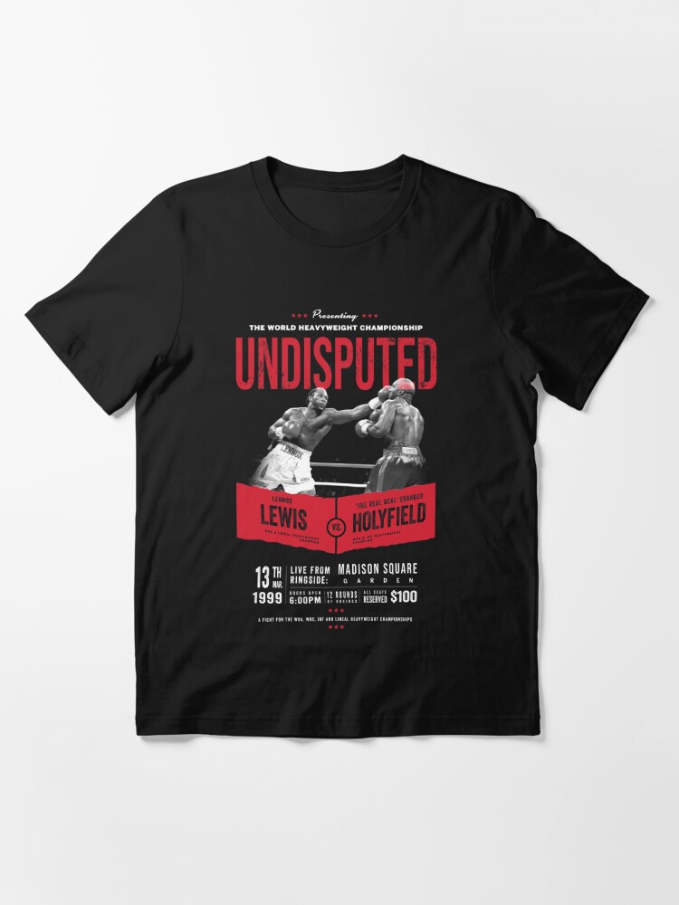 Discover Lewis vs Holyfield - Undisputed Boxing T-shirt Essential T-Shirt