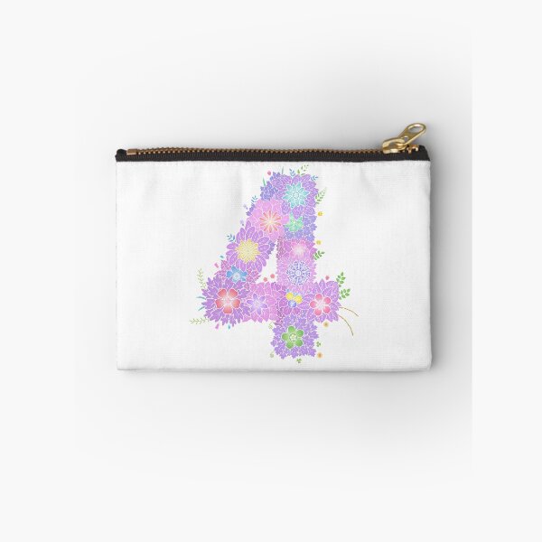 Artikelvorschau, Blumenbuchstabe „4“ WeArePrettierThanFlowers entworfen und verkauft von birthflower.