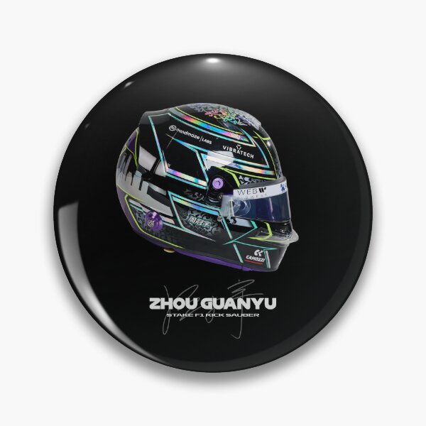Item preview, Zhou Guanyu (F1 2024 Helmet) designed and sold by The Armorsmith.