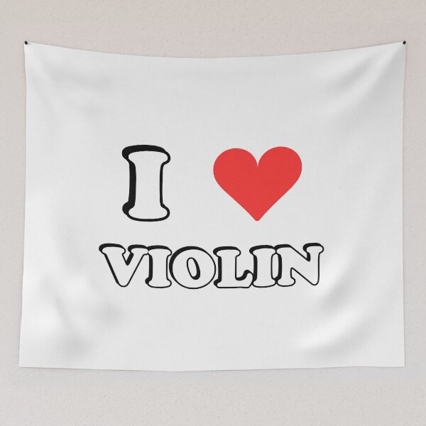 Item preview, I love violin  designed and sold by Inspirationmotivation.