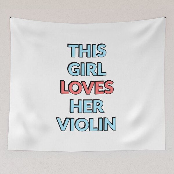 Item preview, This Girl Loves Her Violin designed and sold by Inspirationmotivation.