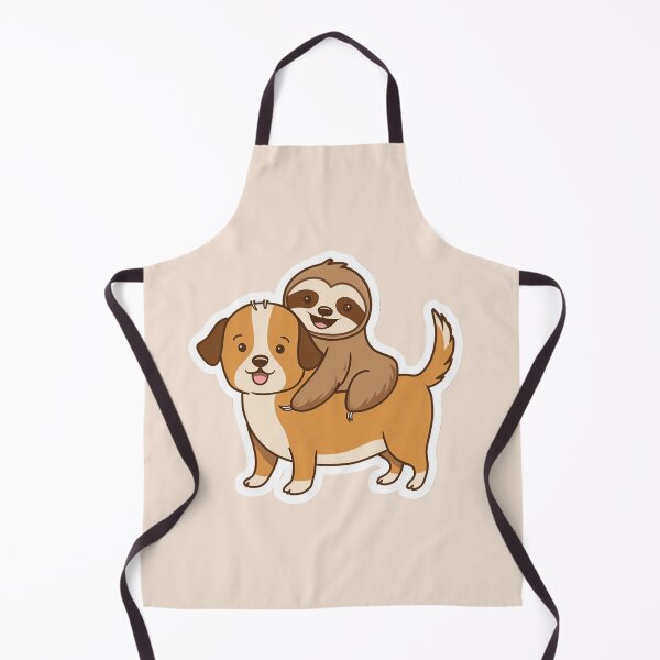 Item preview, Cute Sloth and Dog Friends Hug Pet Lover designed and sold by Laugh-Lines.