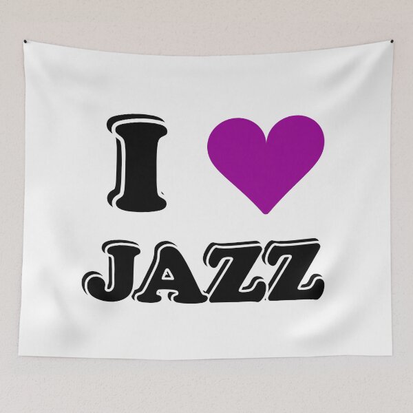 Item preview, I love jazz music designed and sold by Inspirationmotivation.