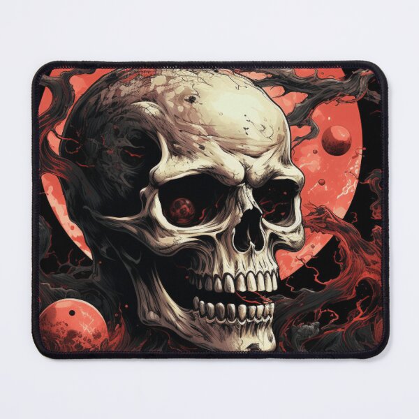 Item preview, Skull In Red Moon designed and sold by Deadv.