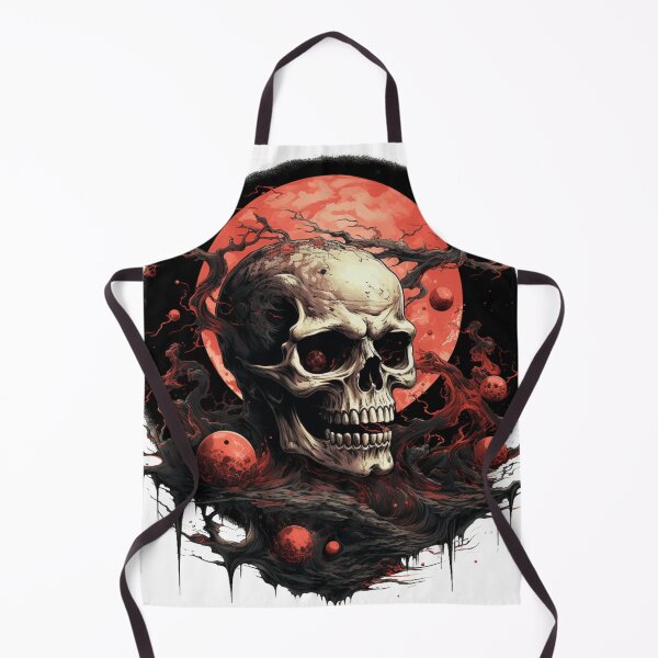 Item preview, Skull In Red Moon designed and sold by Deadv.