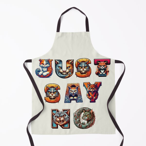 Item preview, BE A CAT , JUST SAY NO  designed and sold by luckymando.