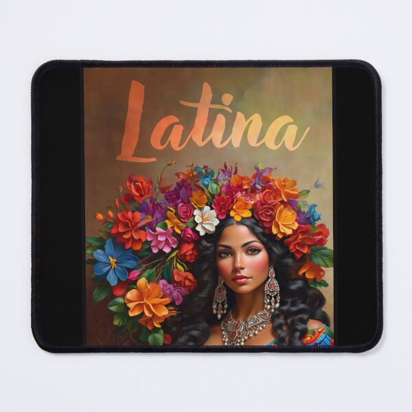 Item preview, Latin floral colorful heritage pride design designed and sold by La Loca.
