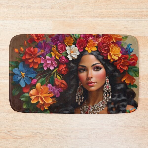 Item preview, Latin floral colorful heritage pride design designed and sold by La Loca.