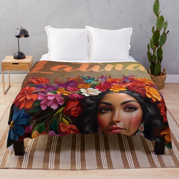 Item preview, Latin floral colorful heritage pride design designed and sold by La Loca.