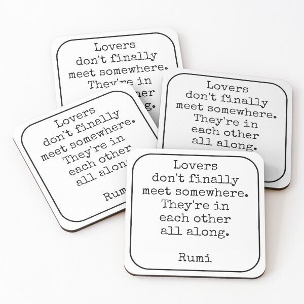 Item preview, Rumi Quotes - Lovers   designed and sold by Inspirationmotivation.