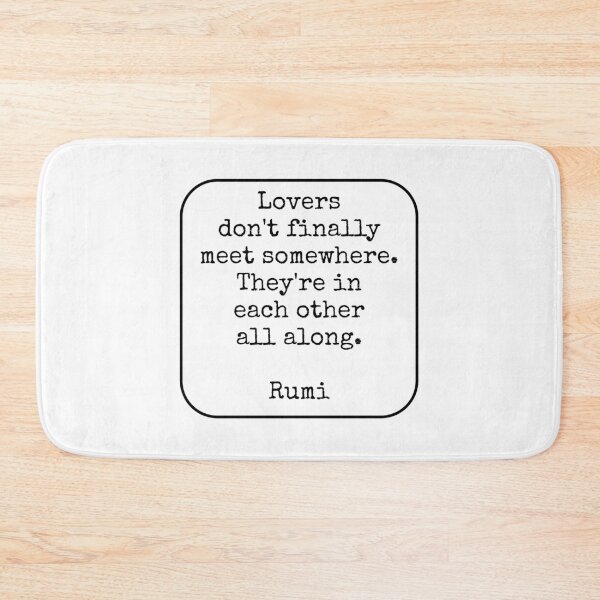 Item preview, Rumi Quotes - Lovers   designed and sold by Inspirationmotivation.