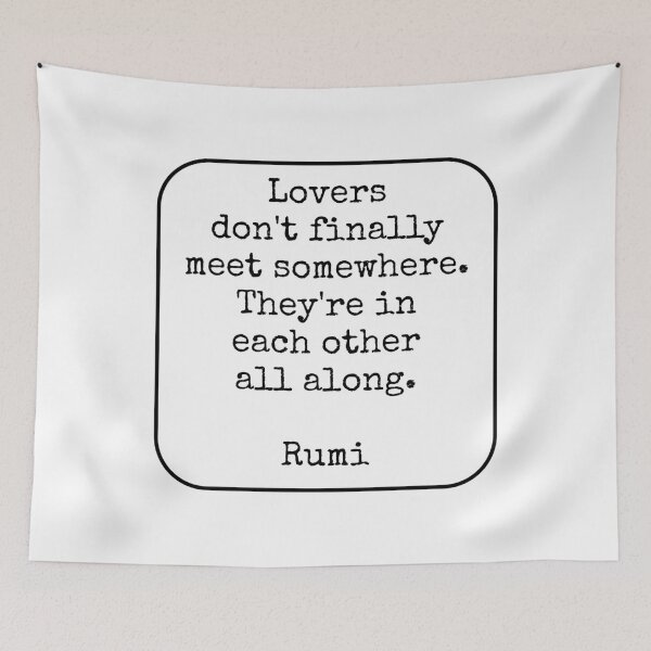 Item preview, Rumi Quotes - Lovers   designed and sold by Inspirationmotivation.