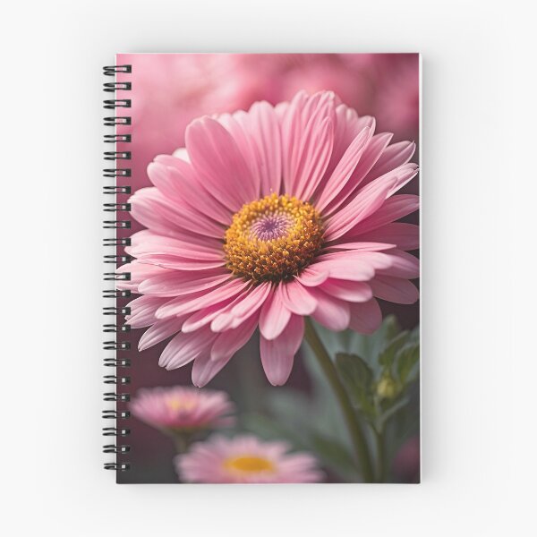 Item preview, Capture the charm and vibrancy of a pink daisy flower in full bloom designed and sold by arjad3n.