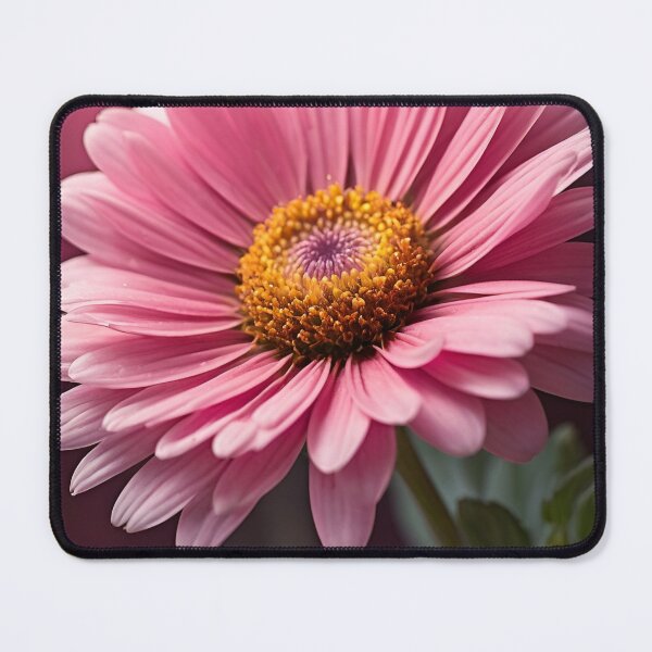 Item preview, Capture the charm and vibrancy of a pink daisy flower in full bloom designed and sold by arjad3n.