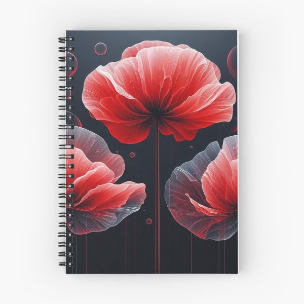 Item preview, Delicate Red Poppies designed and sold by robinreva.