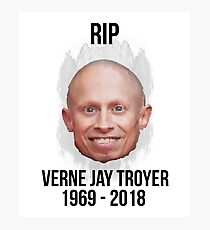 RIP Verne Jay Troyer Shirts BY WearYourPassion Photographic Print