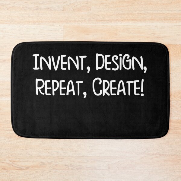 Item preview, Invent, Design, Repeat, Create! designed and sold by pugshowsfashion.
