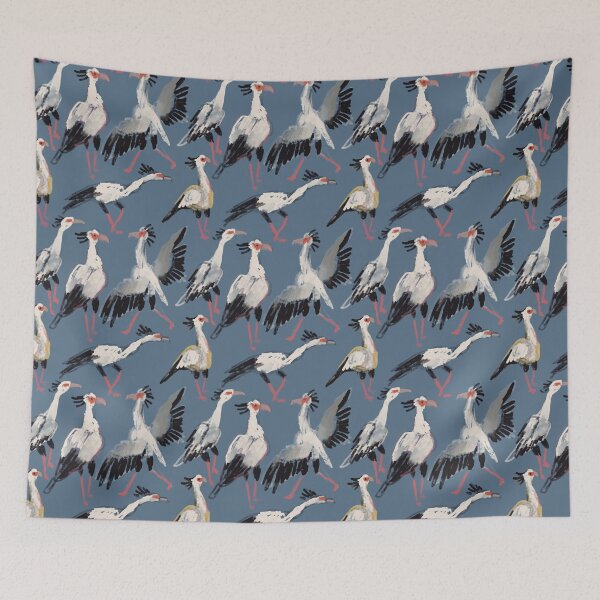 Item preview, secretary bird pattern designed and sold by guilhernunes.