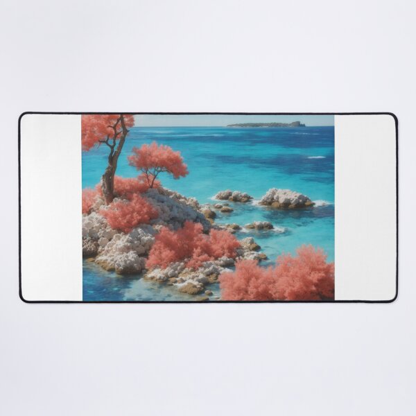 Item preview, Beautiful beach with clear blue sea water and coral designed and sold by arjad3n.