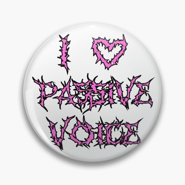 Artikelvorschau, Ich liebe das Passiv (pink) entworfen und verkauft von xii-creations.