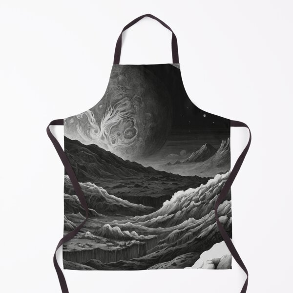 Item preview, Black and white drawing, creation of the world, cosmic silencesketch drawing designed and sold by arjad3n.