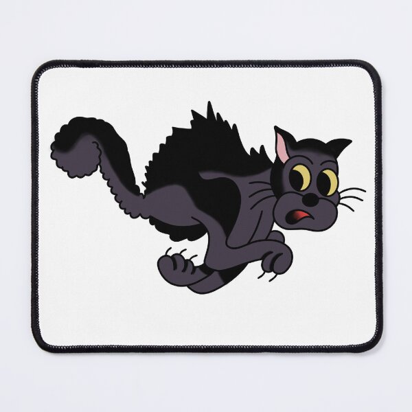 Item preview, Scaredy Cat Tattoo Flash designed and sold by vilecrocodilez.