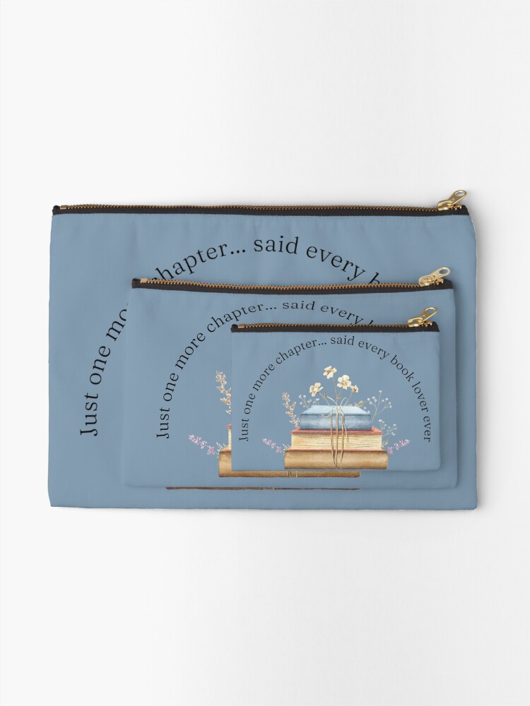 Thumbnail 2 of 4, Zipper Pouch, Teelie Turner Author~Just One More Chapter™ designed and sold by FairyBookClub.