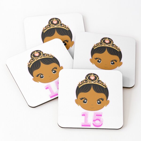 Item preview, Chibi Quinceanera with outline designed and sold by Quinceañera Y Cumpleaños.