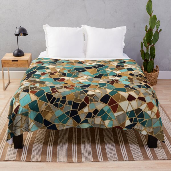 Item preview, Abstract Colorful Mosaic Pattern designed and sold by calibrit.