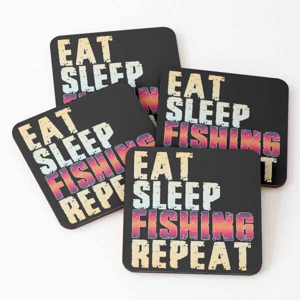 Item preview, Eat Sleep Fishing Repeat designed and sold by EunsooLee.