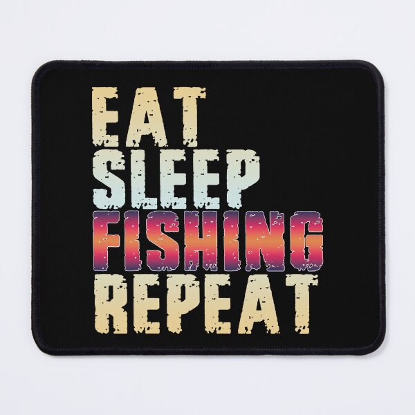 Item preview, Eat Sleep Fishing Repeat designed and sold by EunsooLee.