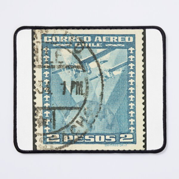Item preview, Chile postage stamp, vintage retro designed and sold by Add2crt.