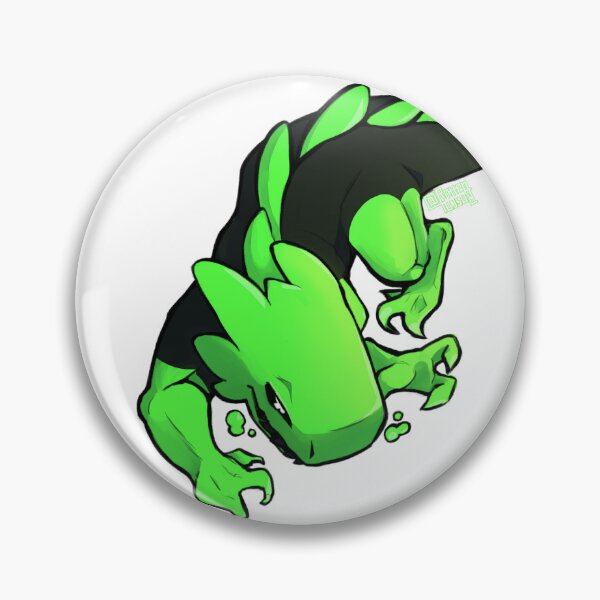 Item preview, rainworld green lizard designed and sold by RottingAstray.