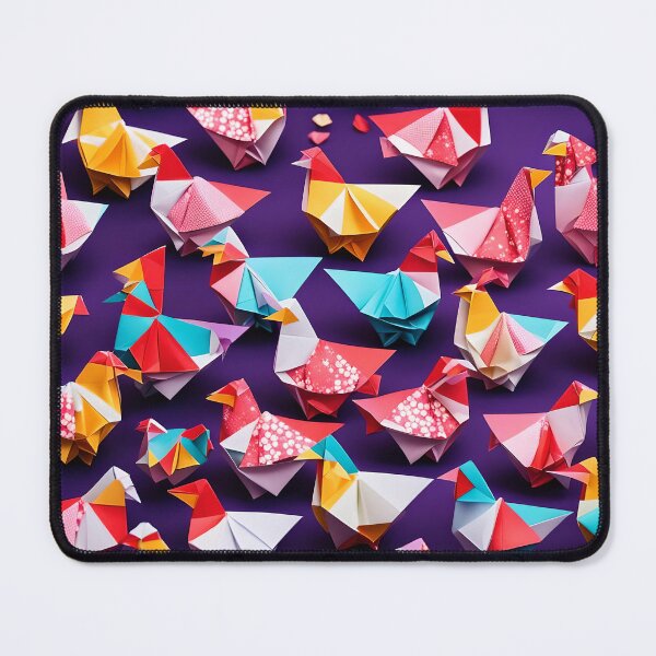 Item preview, Origami Art - Cluckin' Good Time: Hens' Backyard Bash designed and sold by ArtfulFolds.