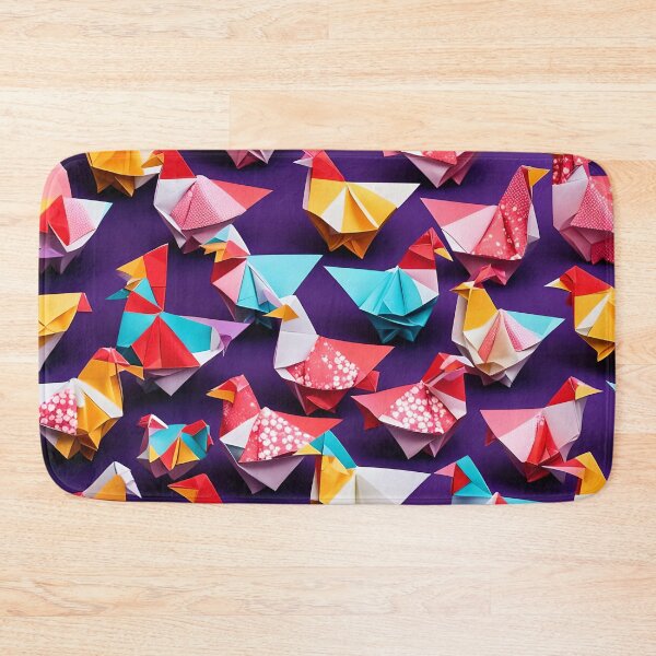 Item preview, Origami Art - Cluckin' Good Time: Hens' Backyard Bash designed and sold by ArtfulFolds.