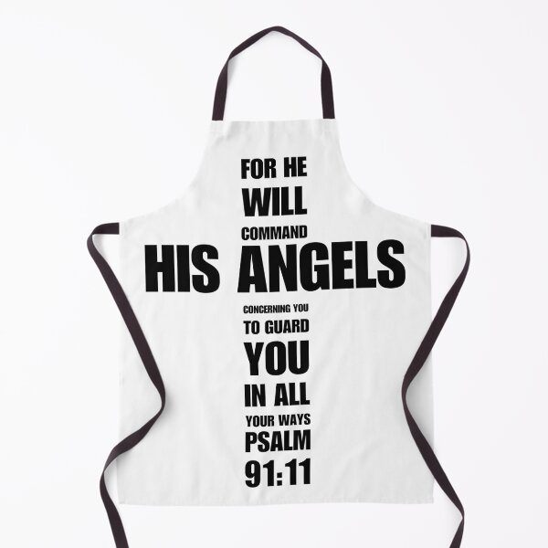 Item preview, Psalm 91 | Bible Verse | Christian Cross | For He Will Command His Angels To Guard You In All Your Ways designed and sold by christiangoods.