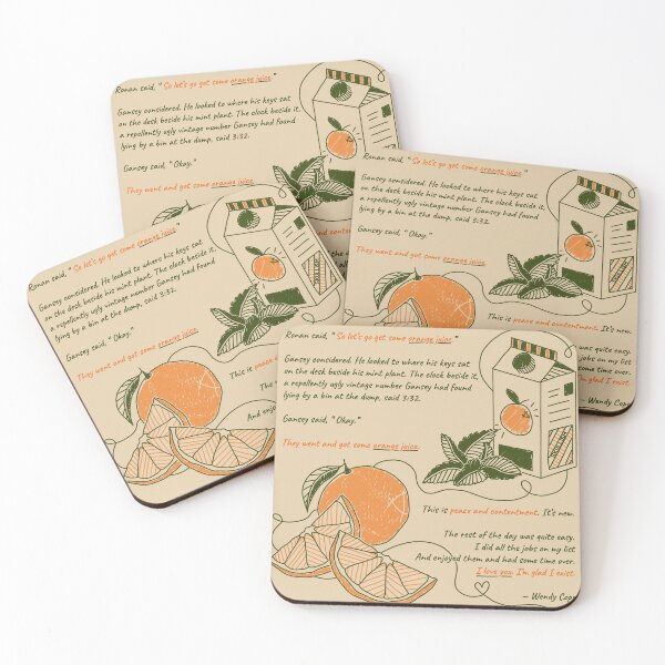 Item preview, Ronan & Gansey & The Orange designed and sold by skullism.