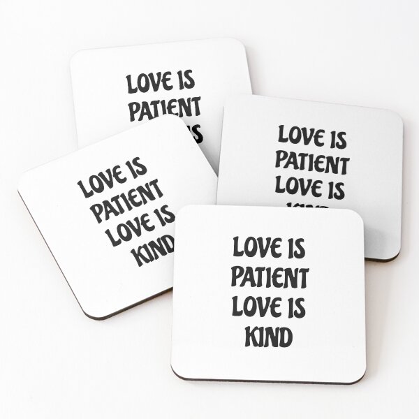 Item preview, Love is patient  designed and sold by Inspirationmotivation.