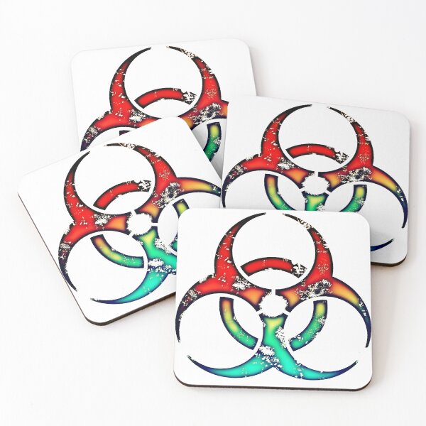 Item preview, Plasma Biohazard (Orange/Teal) designed and sold by FoolishSparky.