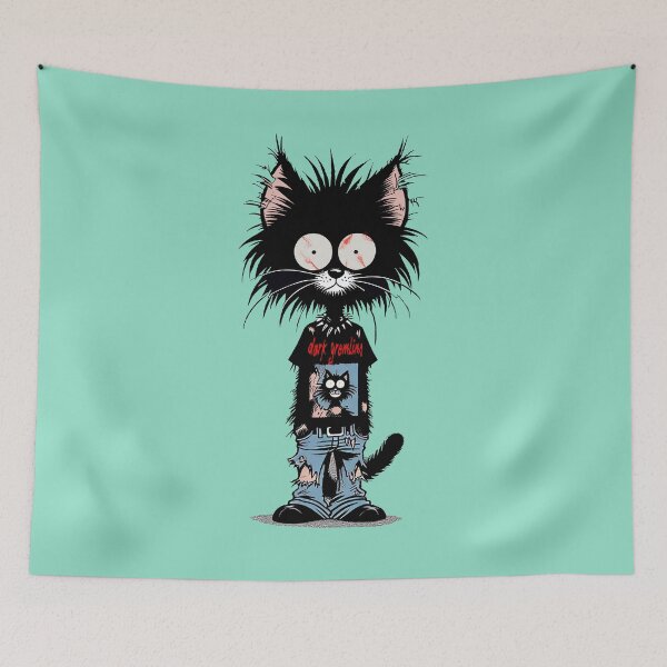 Item preview, Punk Cat designed and sold by Foxlindesigns.